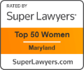 Super Lawyers Badge Top 50 Women Badge